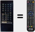 Replacement remote control for SAC 90