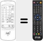 Replacement remote control for EURO 2