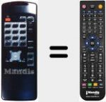 Replacement remote control for EX-300