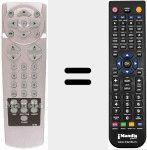 Replacement remote control for ID-68