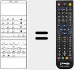 Replacement remote control for 30 M
