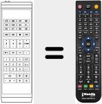 Replacement remote control for 5652 13 01