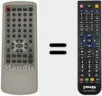 Replacement remote control for KM-112