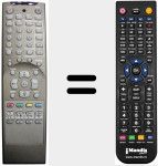 Replacement remote control for REMCON476