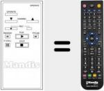 Replacement remote control for PN 234 104E