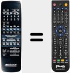 Replacement remote control for PQ 11147 D / 5