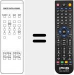 Replacement remote control for 076200G004