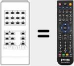Replacement remote control for RC 4-12 FACH
