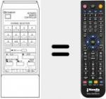 Replacement remote control for RC 81