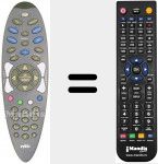 Replacement remote control for RDC-002