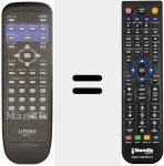 Replacement remote control for RM-22-1