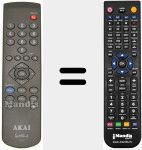 Replacement remote control for SP H3
