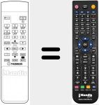 Replacement remote control for SRD 14 (10257030)