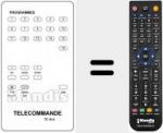 Replacement remote control for TC 16 A