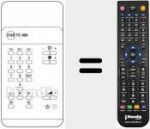 Replacement remote control for TC 900