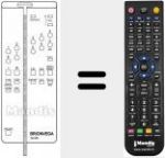 Replacement remote control for TLC 301