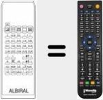 Replacement remote control for TM 99 C