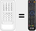 Replacement remote control for TRS 99 / 32