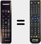 Replacement remote control for TSR 500-RC