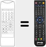 Replacement remote control for TV 5175 B