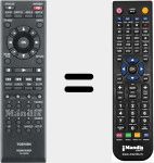 Replacement remote control for SE-R0288 (P000494640)