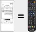 Replacement remote control for VRM-3