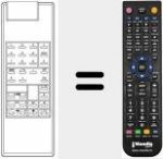 Replacement remote control for 5652 09 12