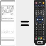 Replacement remote control for VXL 3
