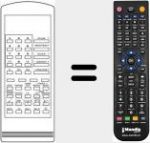 Replacement remote control for RC70