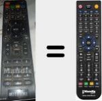 Replacement remote control for 1 A 12 H