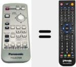 Replacement remote control for N2QAYA000001