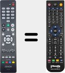 Replacement remote control for RC-1226 (30701026000AD)