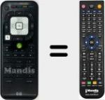 Replacement remote control for RC2234304/01B (313922955251)