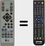 Replacement remote control for 6710CMAM02B