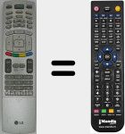 Replacement remote control for 6710T00017N