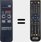 Replacement remote control for VTM2800 (925TX1751)