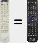 Replacement remote control for 97P1R2KCA0