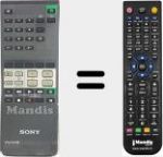 Replacement remote control for RM671 (A1470801A)