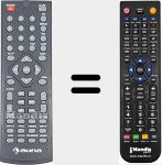 Replacement remote control for AUNA001