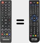 Replacement remote control for BA59-03529A