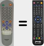 Replacement remote control for CT-867