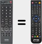 Replacement remote control for CT-RC1US-16