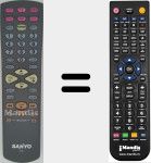 Replacement remote control for FXWJ