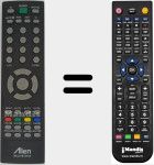 Replacement remote control for MKJ37815705