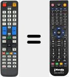 Replacement remote control for MI-BN5901041A