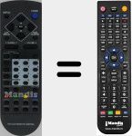 Replacement remote control for MI-RMC220 