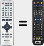 Replacement remote control for N2QAJB000131