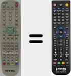 Replacement remote control for OTIC001