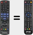 Replacement remote control for N2QAKB000075