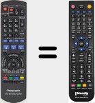 Replacement remote control for N2QAYB000508